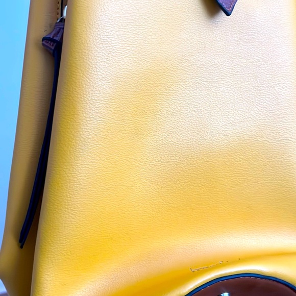 Pretty yellow Jacques Esterel bag. Never used, new, simple and beautiful. - Picture 1 of 6